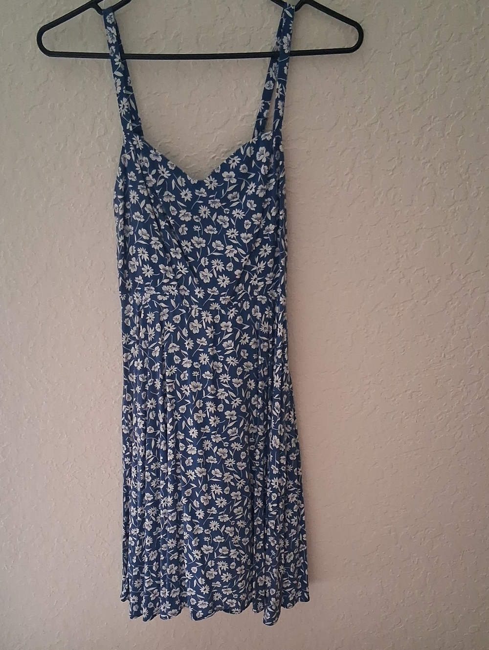 Old Navy Blue Floral Cami Dress